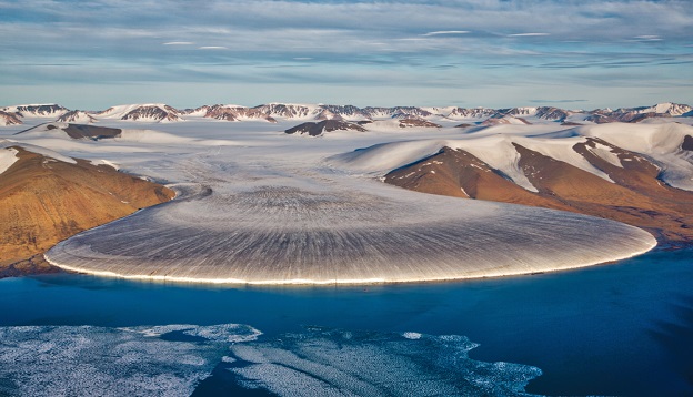 Elephant foot glacier, North Greenland. Elephant foot glacier, North Greenland.