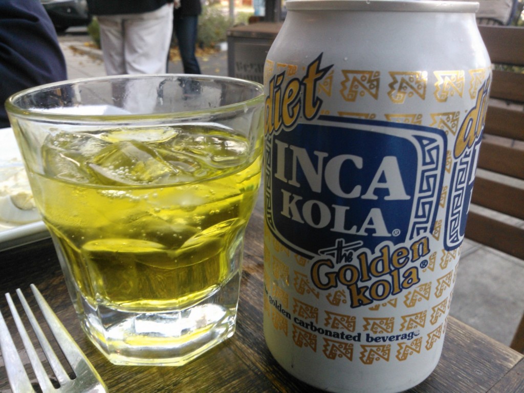 Inca Kola in a can Inca Kola in a can