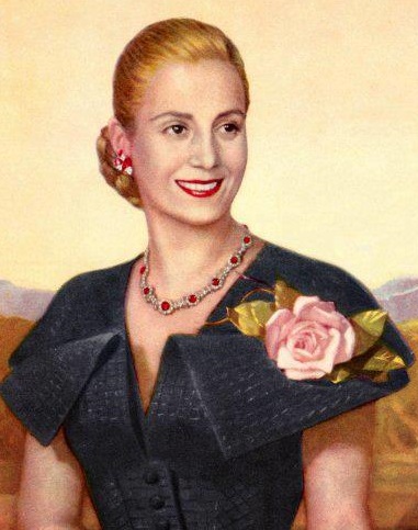 Portrait of Eva Peron Portrait of Eva Peron