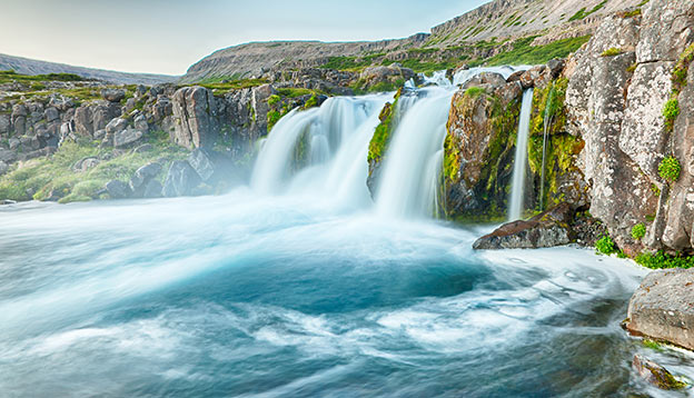Arctic waterfall Arctic waterfall