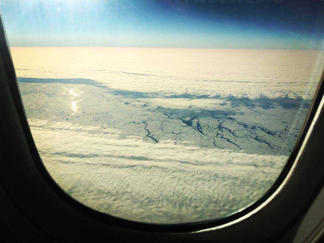 View on Antarctica on the flight Sydney - Santiago. Photo Credit: Fran Armitage View on Antarctica on the flight Sydney - Santiago. Photo Credit: Fran Armitage