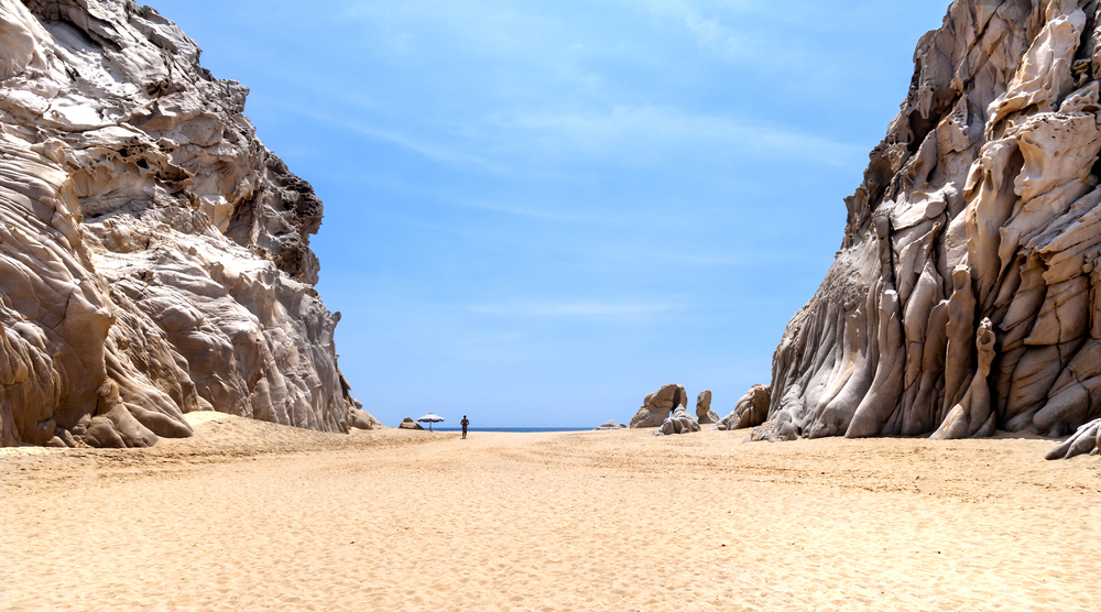 Baja California in Mexico. Baja California in Mexico.