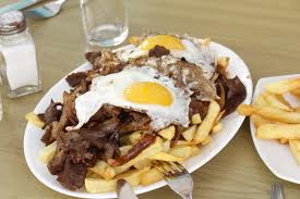 Typical Bistec le pobre de Chile. Typical Bistec le pobre de Chile.