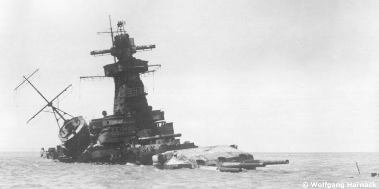 Black and white image of shipwreck. Black and white image of shipwreck.