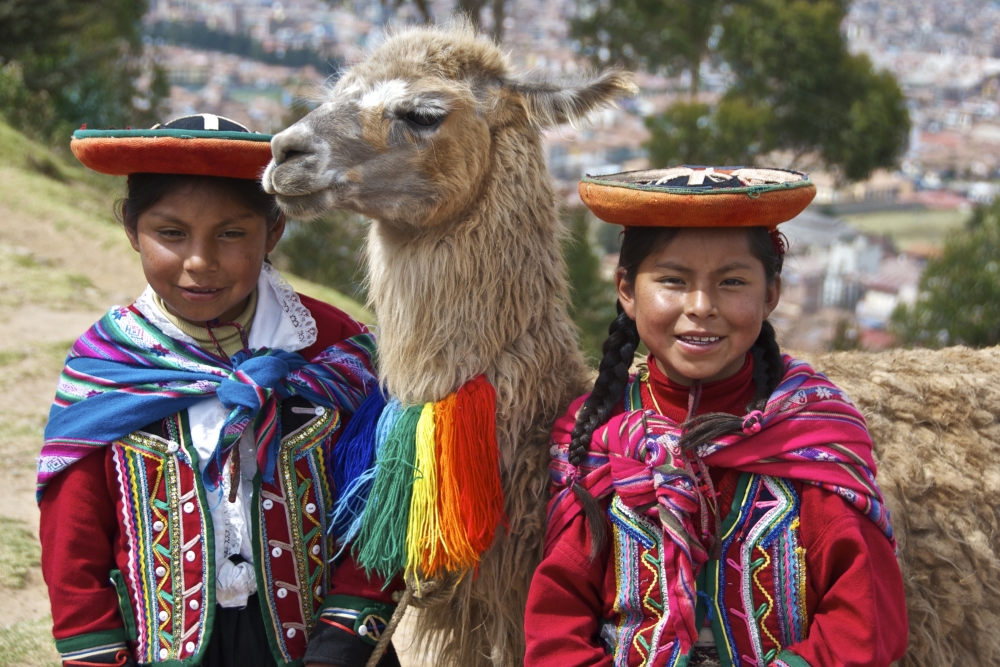 Quechua children, one of the indigenous cultures. Quechua children, one of the indigenous cultures.