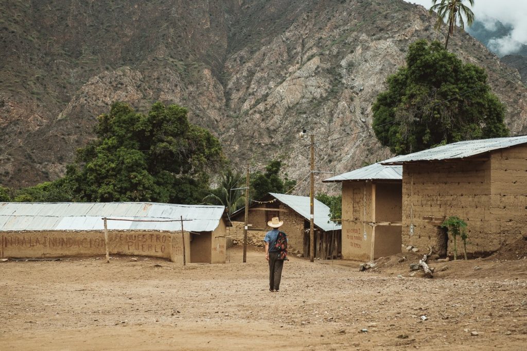 Riverside village of Mendán Riverside village of Mendán