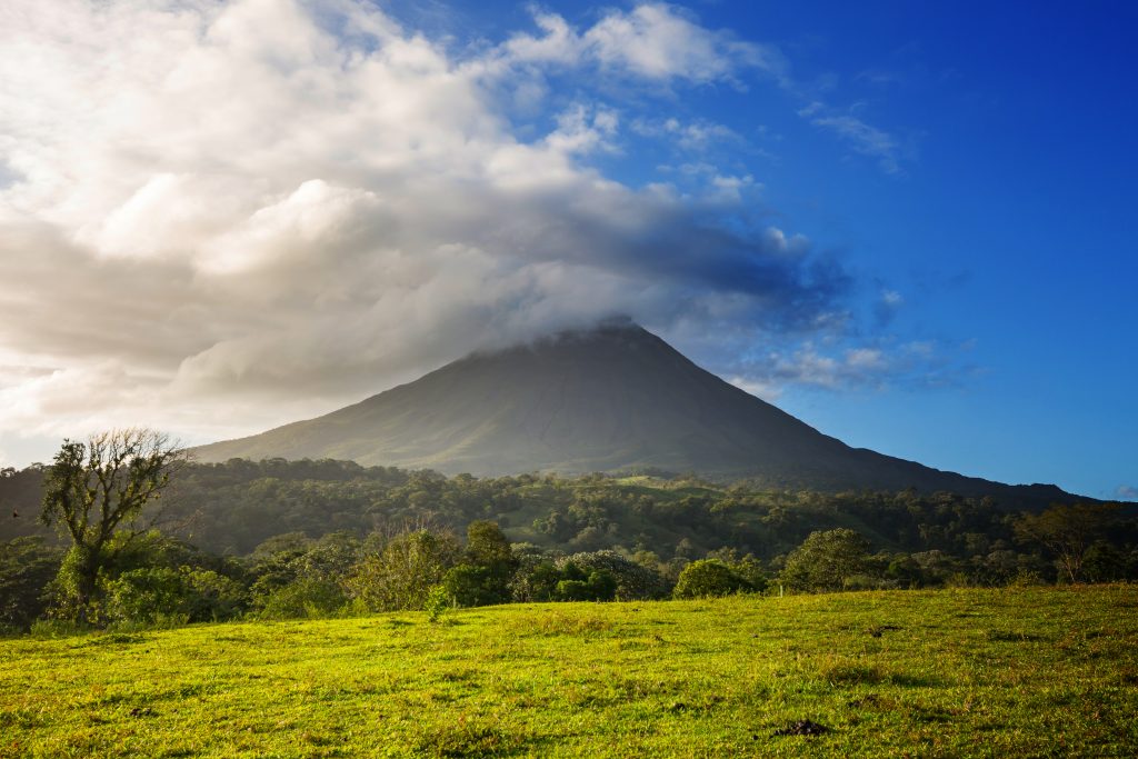 Scenic Arenal volcano in Costa Rica, Central America credit shutterstock Scenic Arenal volcano in Costa Rica, Central America credit shutterstock