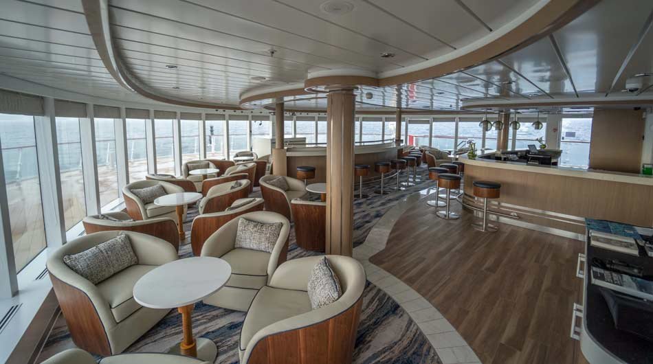 The interior of the observation Deck