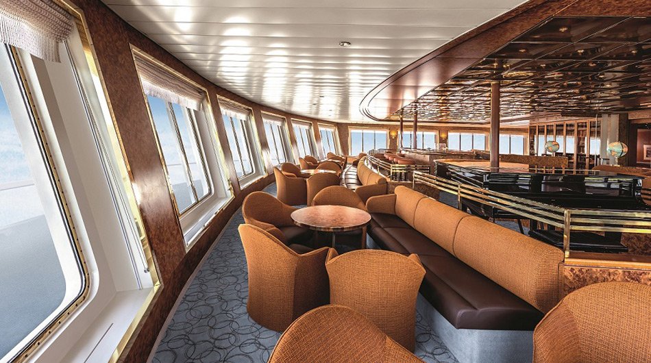 Observation Lounge on the Heritage Adventurer