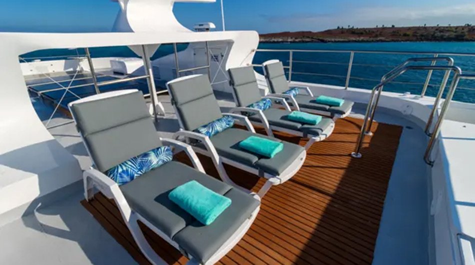 Grand Daphne Galapagos Cruise Yacht - Sun Deck 