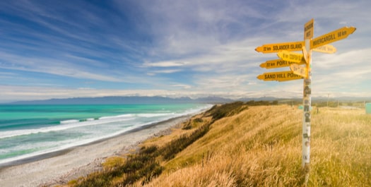 Disembark in Bluff Harbour
