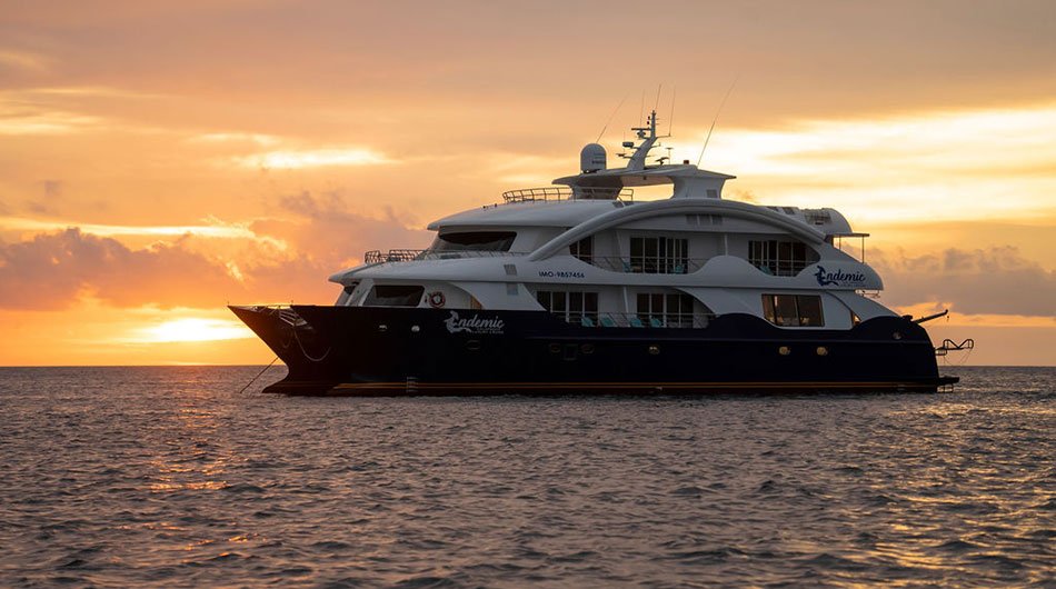 Endemic - Galapagos Cruising Sunset