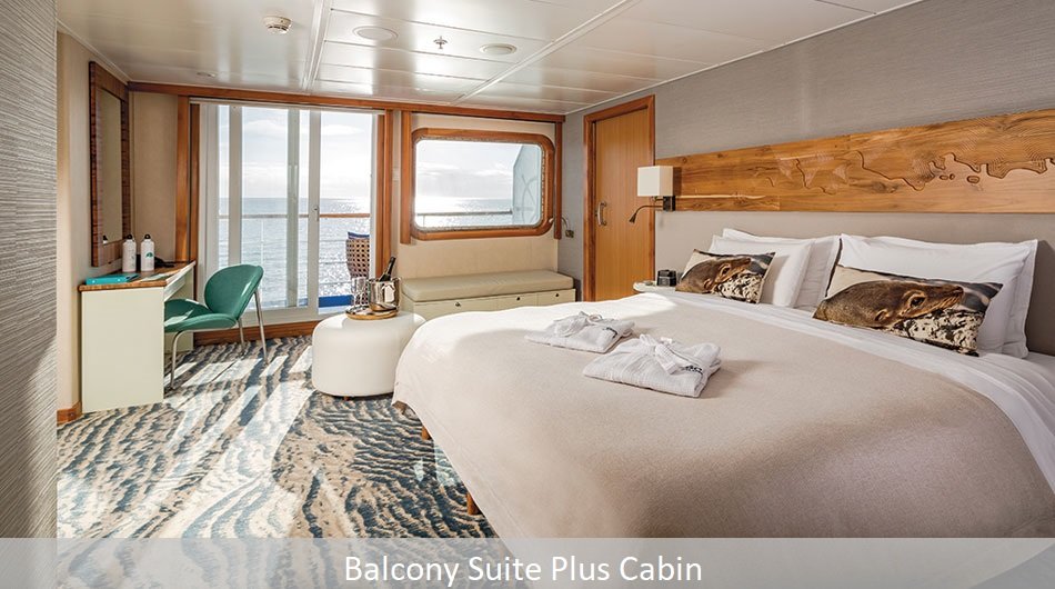 Galapagos Legend Cruise Ship - Balcony Suite Plus