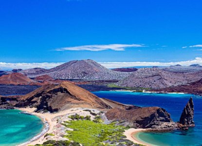 Galapagos Islands landscape) 