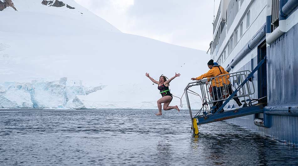 Magellan Explorer Polar Plunge