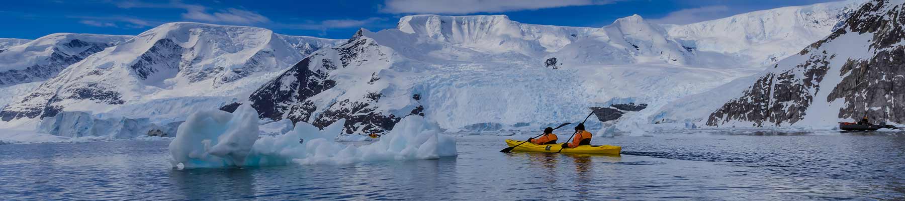 Kayaking in Antarctica