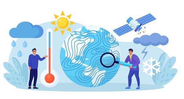 Antarctic science infographic