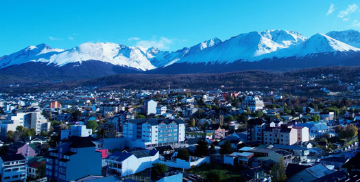 Embark in Ushuaia, Argentina