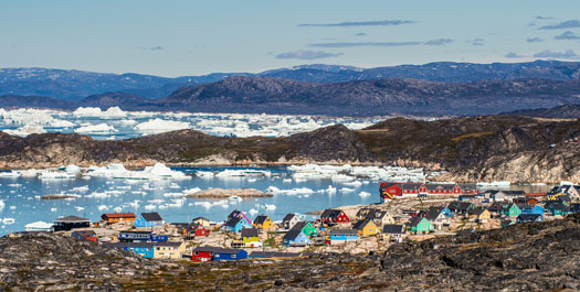 Embarkation in Ilulissat, Greenland