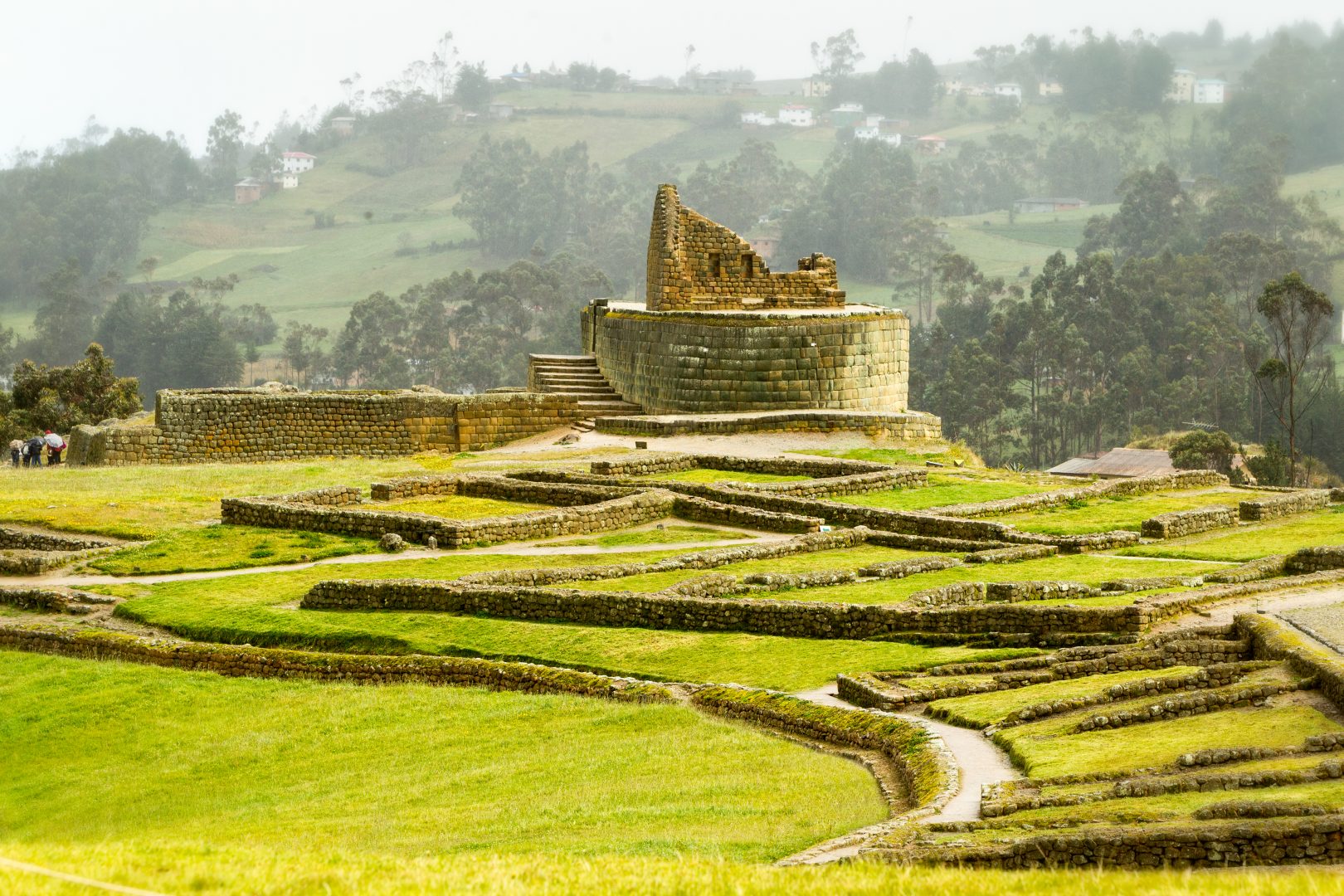 Ingaprica Ruins in Ecuador.