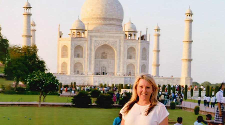 Chriss Perry in India 