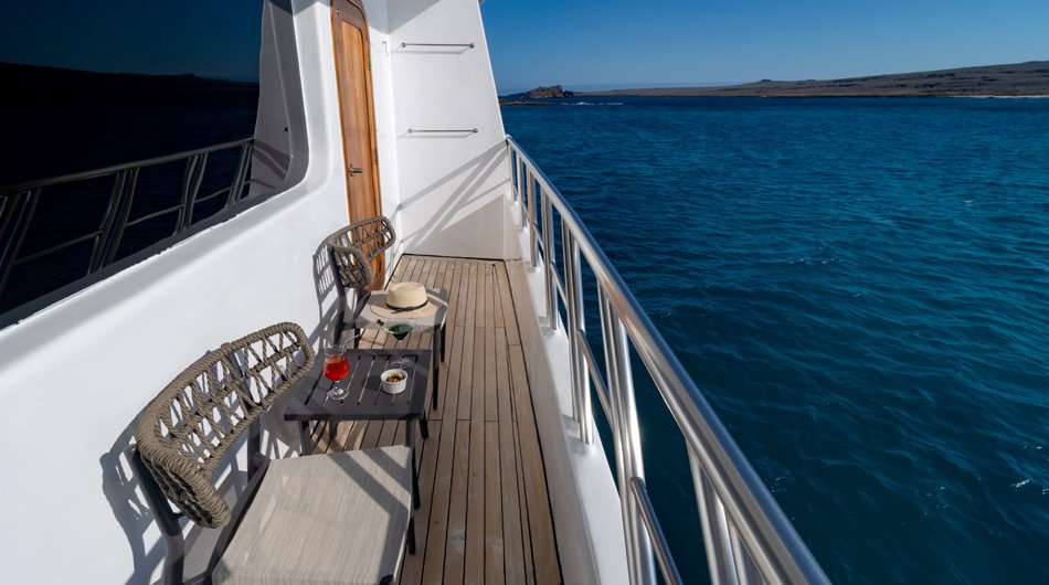 Horizon Trimaran Balcony Area