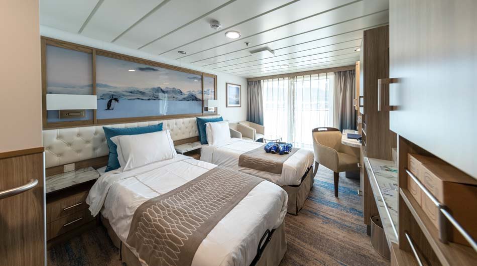 Balcony Stateroom - C on Greg Mortimer 