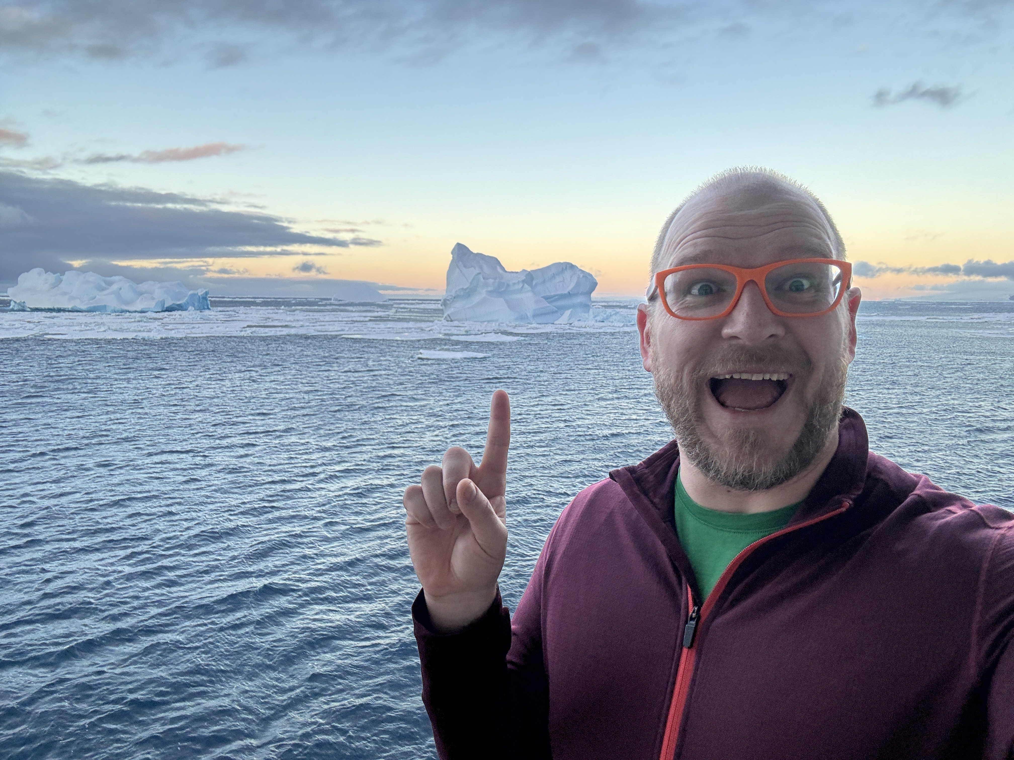 Mike Selfies Paulet Island Sylvia Earle March 2024_IMG_8340_0 