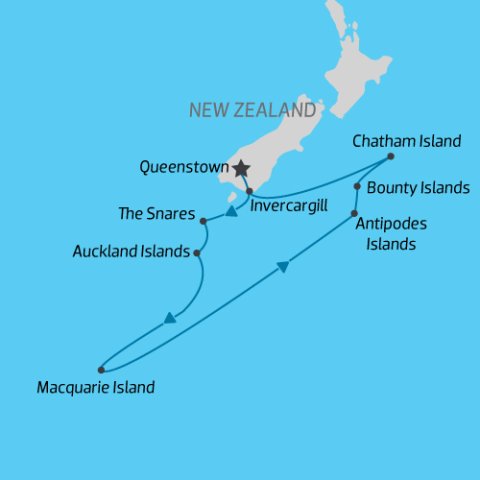 map of  Birding Down Under) 