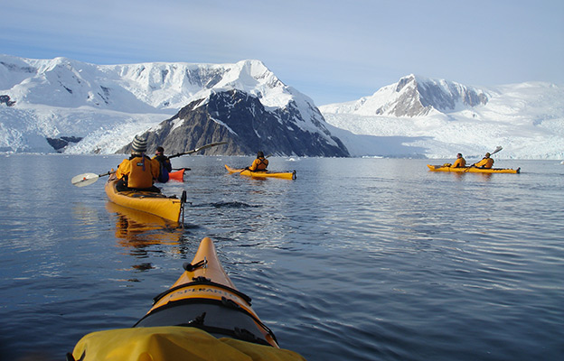 kayaking Antarctica