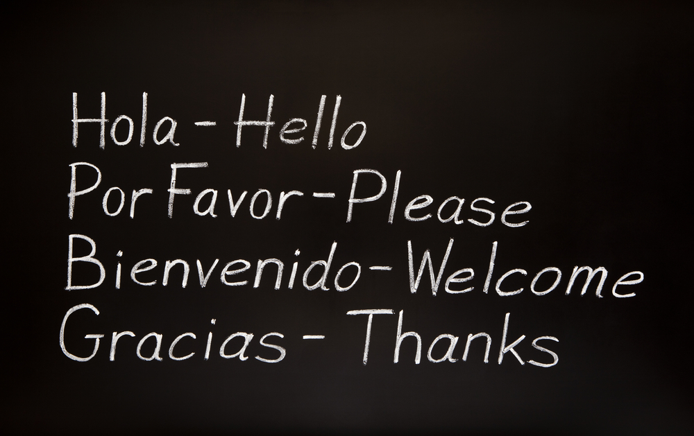 basic Spanish words to learn before travelling