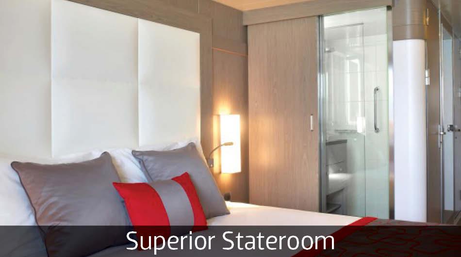 Le Boreal Superior Stateroom Interior