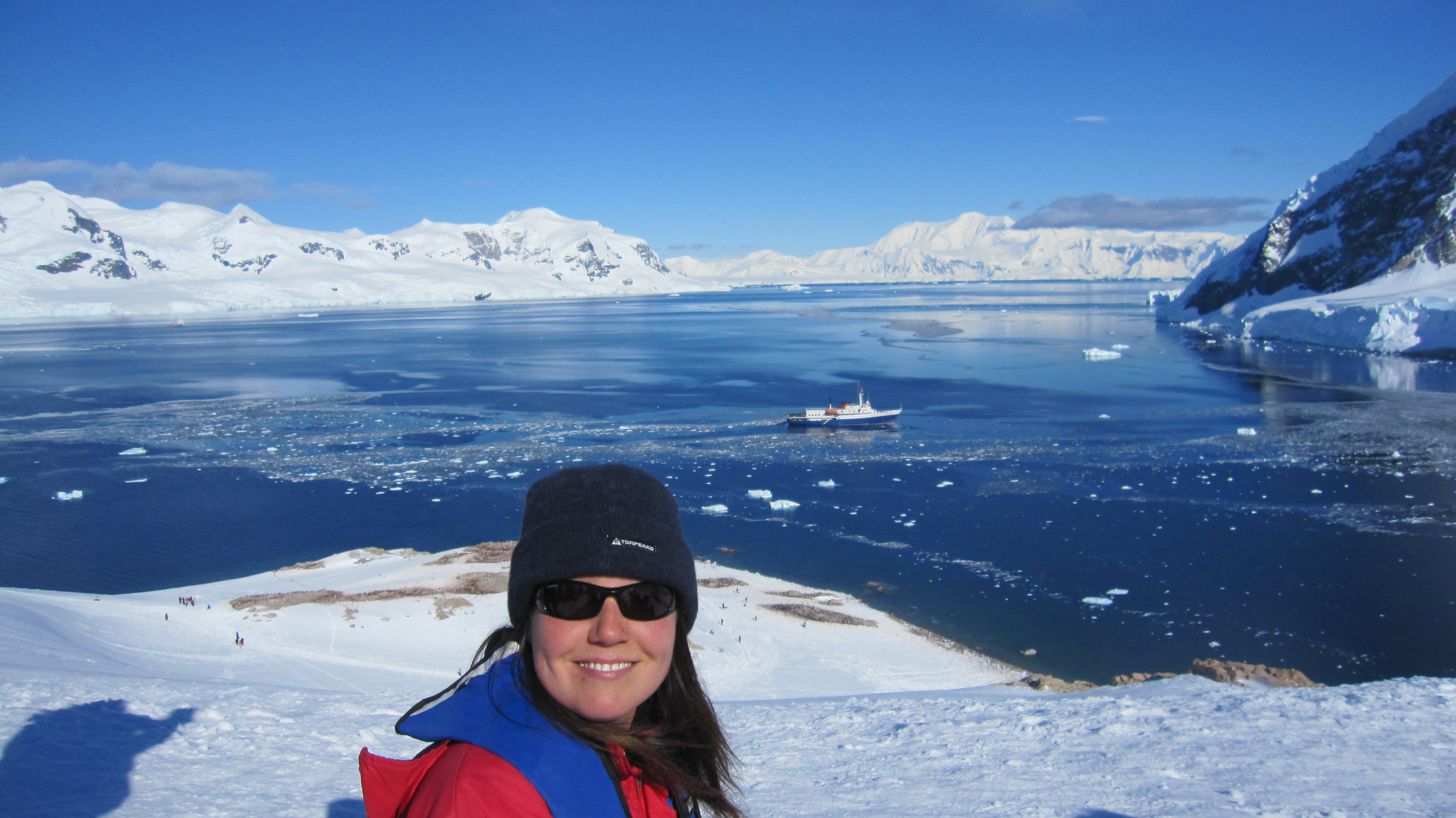 Sue in Antarctica 