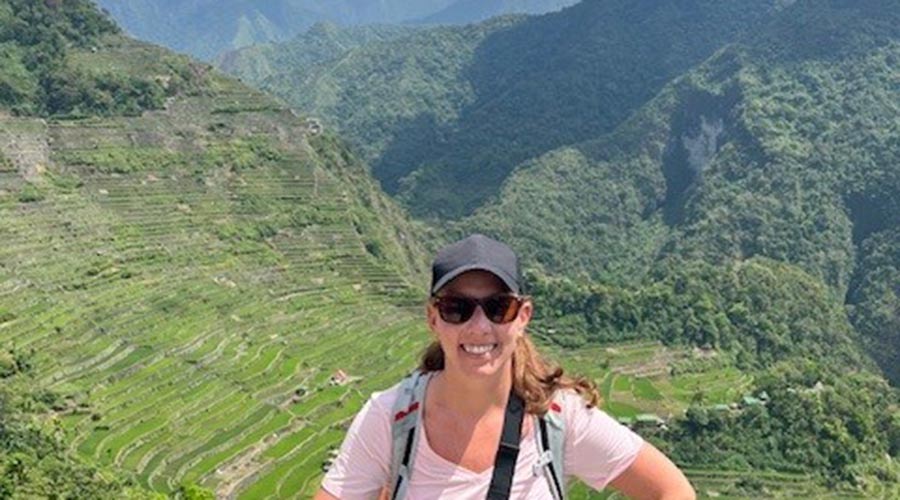 Kerstin in mountains 