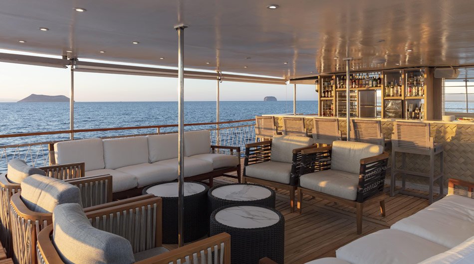 Grace Yacht, Galapagos Islands - Lounge