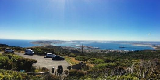 Disembarkation in Bluff