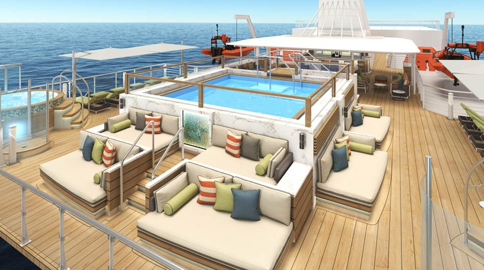 Douglas Mawson Sun Deck and Pool