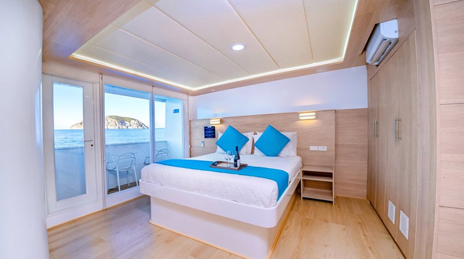 Treasure of the Galapagos Balcony Stateroom