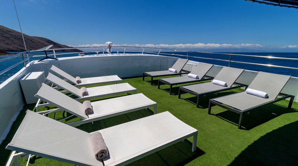 Monserrat Galapagos Cruise Ship - Sundeck
