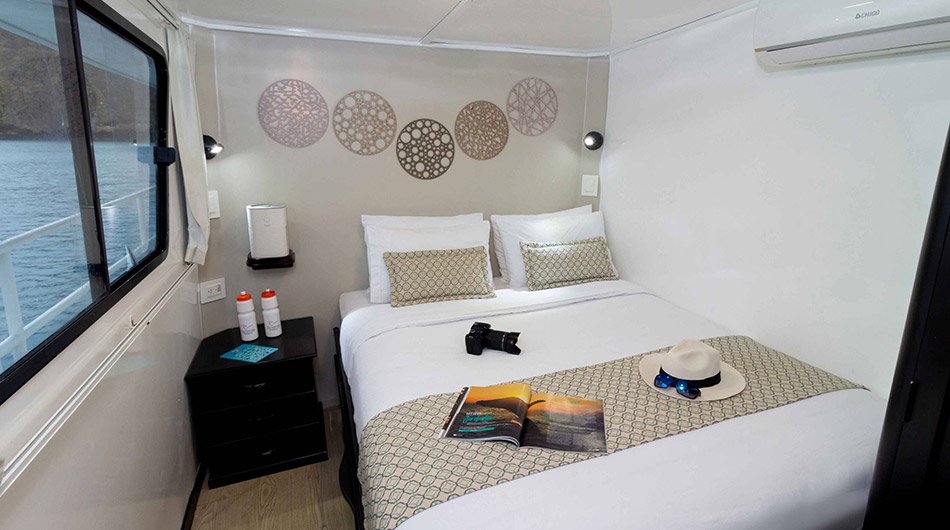 Monserrat Galapagos Cruise Ship - Upper Deck Double Cabin